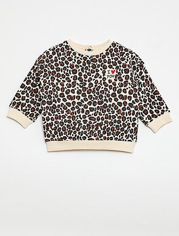 Sudadera de cuello redondo 'Agathe Sorlet x Kiabi' - San Valentín