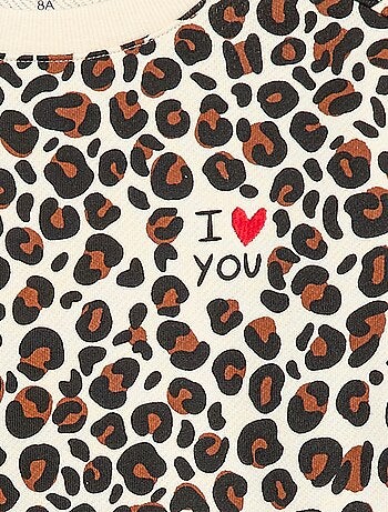 Sudadera de cuello redondo 'Agathe Sorlet x Kiabi' - San Valentín