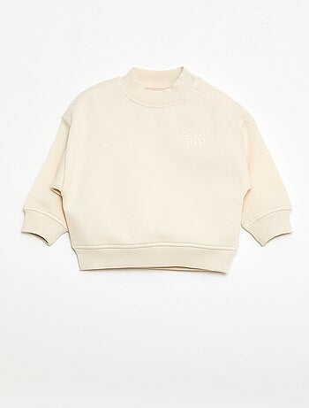 Sudadera de cuello redondo brother and sister