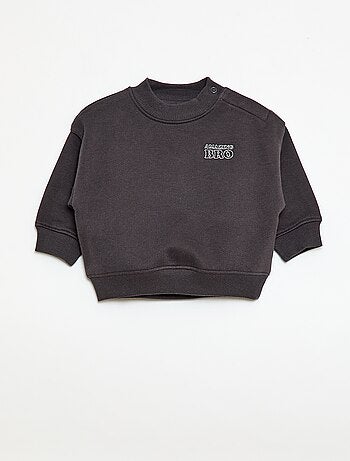 Sudadera de cuello redondo brother and sister