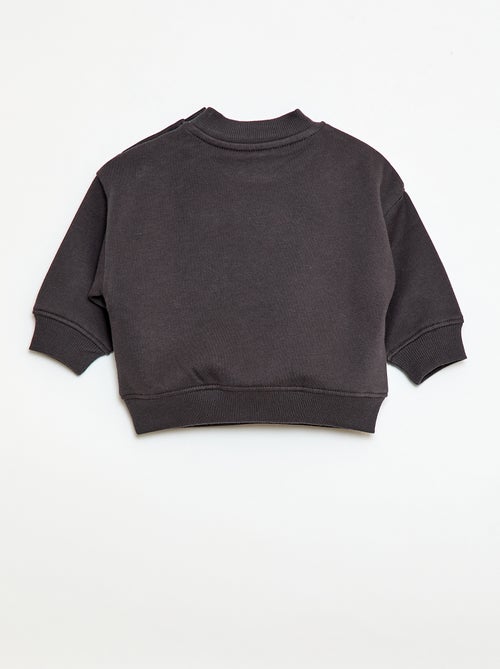 Sudadera de cuello redondo brother and sister - Kiabi