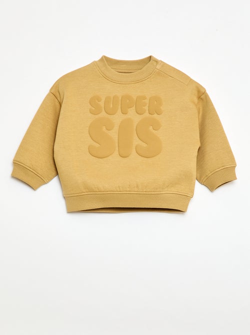 Sudadera de cuello redondo Brother & Sister - Kiabi