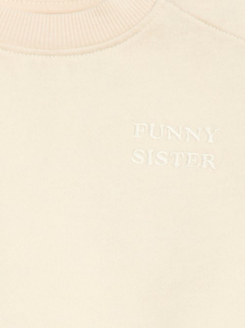 Sudadera de cuello redondo Brother & Sister - Kiabi