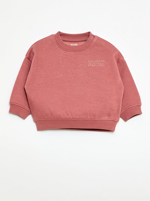 Sudadera de cuello redondo Brother & Sister - Kiabi