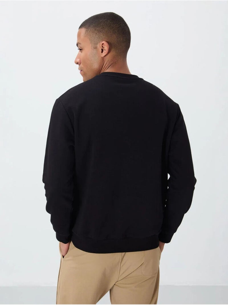 Sudadera de cuello redondo con estampado tommy Blanco - Kiabi