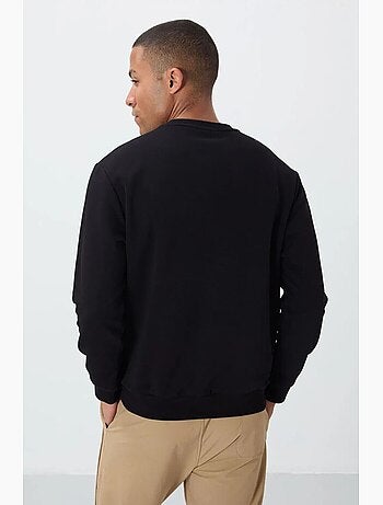 Sudadera de cuello redondo con estampado tommy