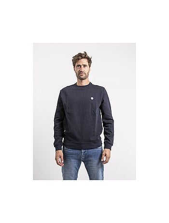 Sudadera de cuello redondo de puro algodón WIDALGO