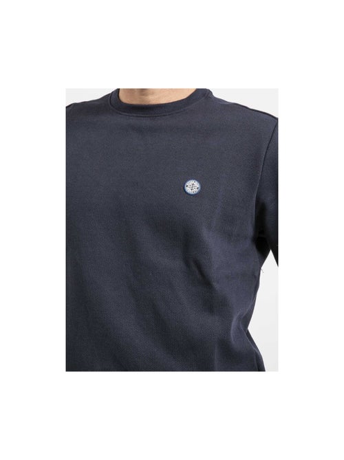 Sudadera de cuello redondo de puro algodón WIDALGO - Kiabi