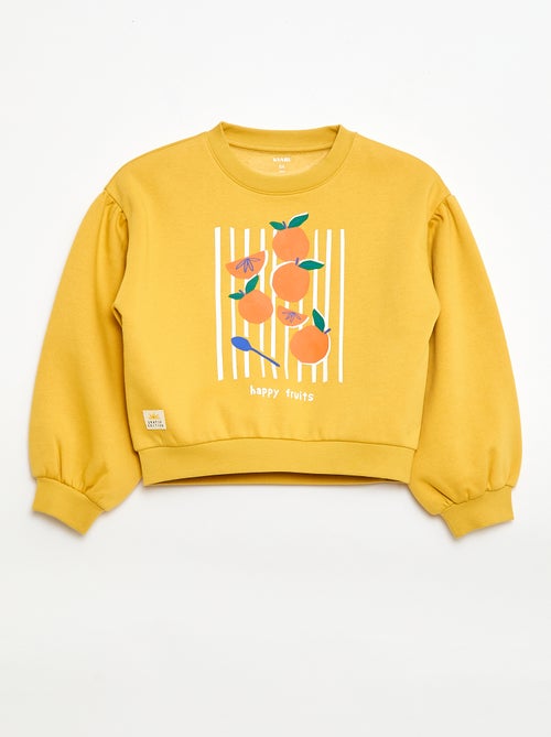 Sudadera de cuello redondo estampada - Grafik Edition - Kiabi