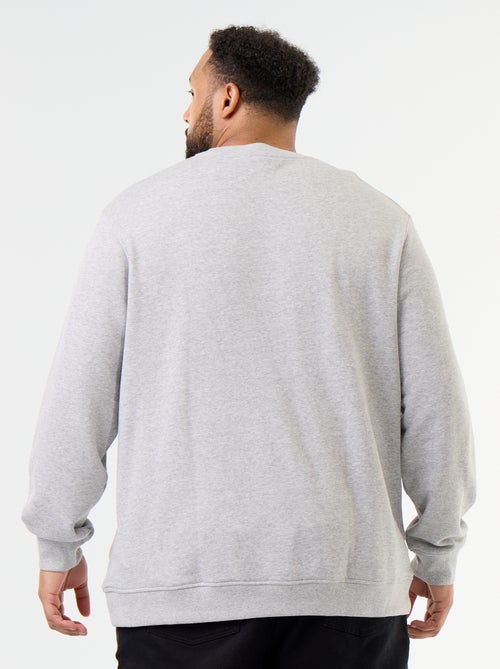 Sudadera de cuello redondo estampada 'Original Edition' - Kiabi