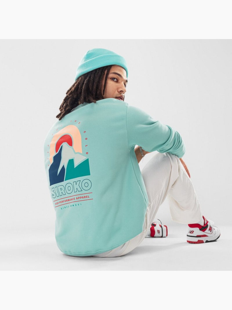 Sudadera de cuello redondo hombre lifestyle hombre believe Verde - Kiabi