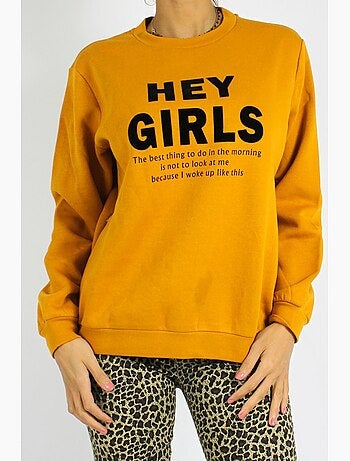 Sudadera de cuello redondo Kebello