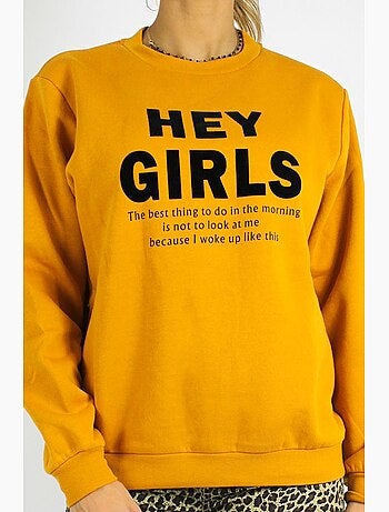 Sudadera de cuello redondo Kebello