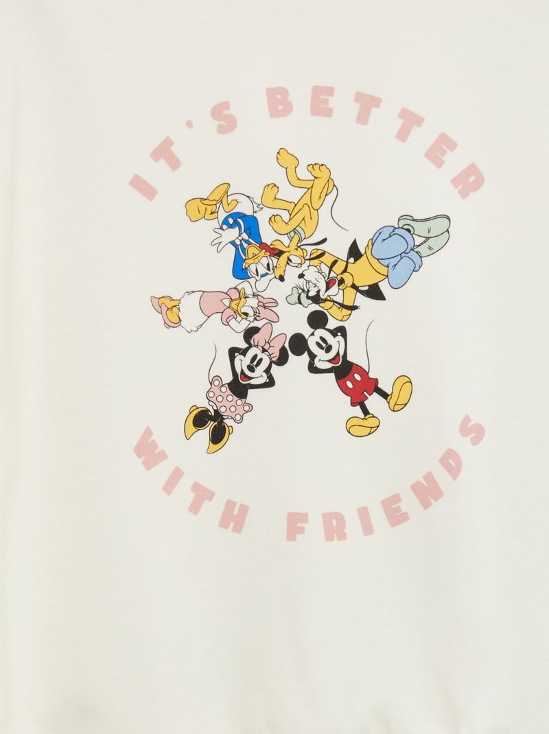 Sudadera de cuello redondo 'Minnie' BEIGE - Kiabi