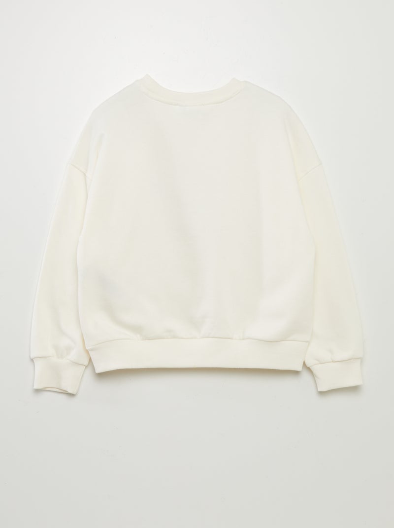 Sudadera de cuello redondo 'Minnie' BEIGE - Kiabi