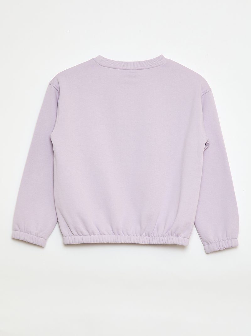 Sudadera de cuello redondo 'Minnie' Purpura - Kiabi