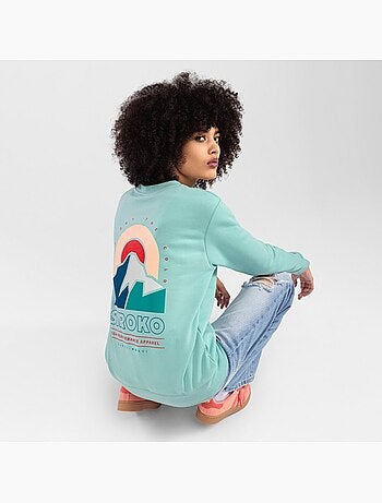 Sudadera de cuello redondo mujer lifestyle mujer believe-w