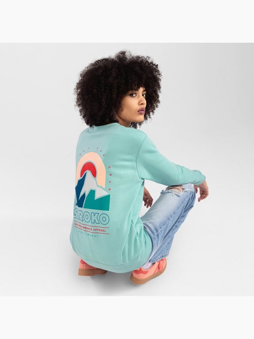 Sudadera de cuello redondo mujer lifestyle mujer believe-w - Kiabi Sudadera de cuello redondo mujer lifestyle mujer believe-w - Kiabi