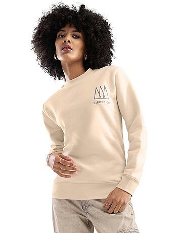 Sudadera de cuello redondo mujer lifestyle mujer stream-w