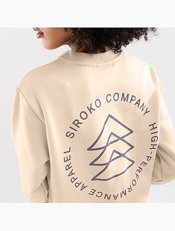 Sudadera de cuello redondo mujer lifestyle mujer stream-w