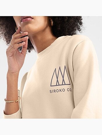Sudadera de cuello redondo mujer lifestyle mujer stream-w