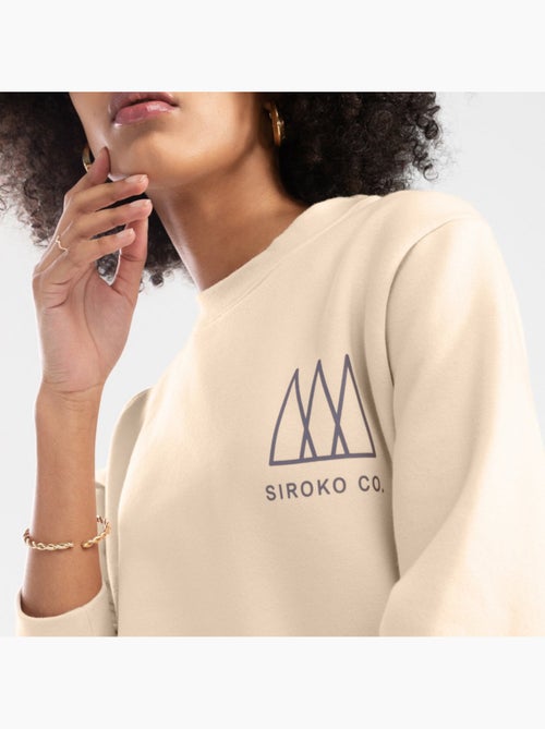 Sudadera de cuello redondo mujer lifestyle mujer stream-w - Kiabi Sudadera de cuello redondo mujer lifestyle mujer stream-w - Kiabi
