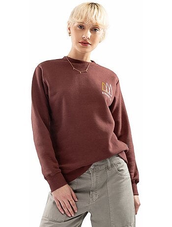Sudadera de cuello redondo mujer lifestyle mujer tents-w