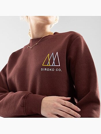 Sudadera de cuello redondo mujer lifestyle mujer tents-w