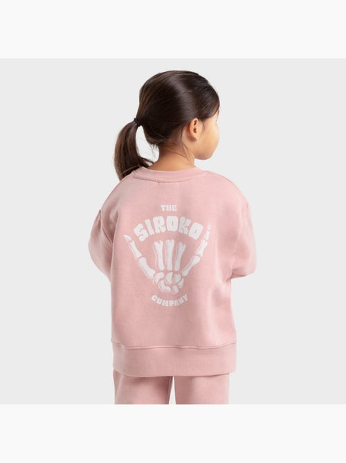 Sudadera de cuello redondo niña lifestyle niños y niñas cheer-g - Kiabi
