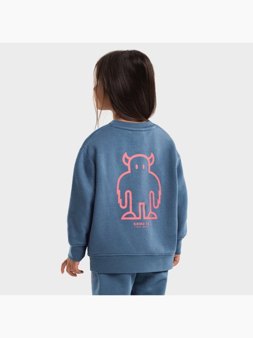 Sudadera de cuello redondo niña lifestyle niños y niñas glob-g - Kiabi Sudadera de cuello redondo niña lifestyle niños y niñas glob-g - Kiabi