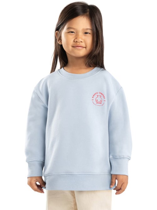 Sudadera de cuello redondo niña lifestyle niños y niñas gummy-g - Kiabi Sudadera de cuello redondo niña lifestyle niños y niñas gummy-g - Kiabi