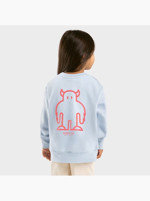 Sudadera de cuello redondo niña lifestyle niños y niñas gummy-g - Kiabi Sudadera de cuello redondo niña lifestyle niños y niñas gummy-g - Kiabi