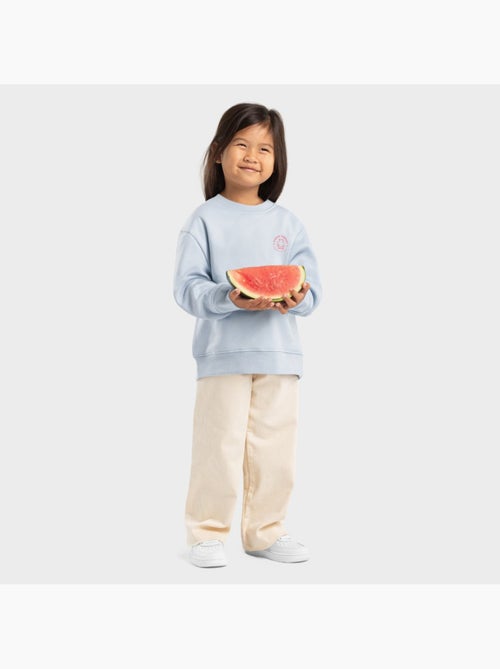 Sudadera de cuello redondo niña lifestyle niños y niñas gummy-g - Kiabi Sudadera de cuello redondo niña lifestyle niños y niñas gummy-g - Kiabi
