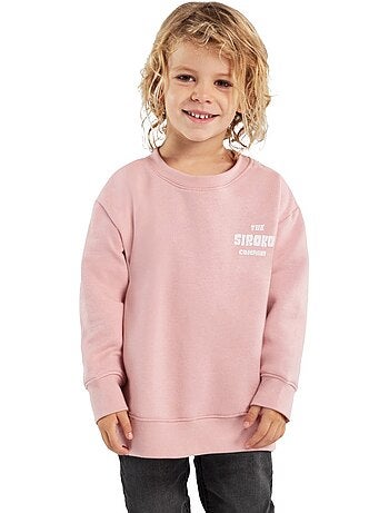 Sudadera de cuello redondo niño lifestyle niños y niñas cheer