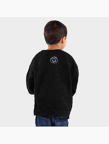 Sudadera de cuello redondo niño lifestyle niños y niñas furry