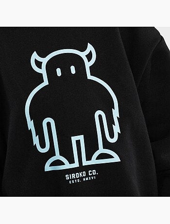 Sudadera de cuello redondo niño lifestyle niños y niñas furry