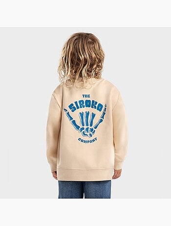 Sudadera de cuello redondo niño lifestyle niños y niñas gang