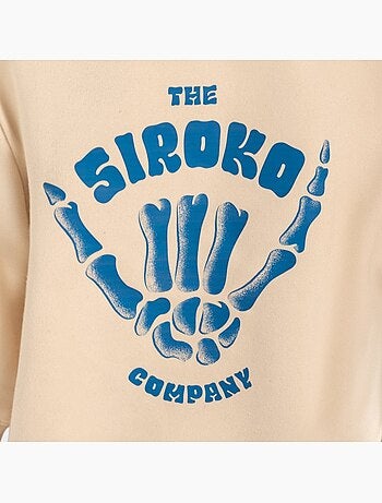 Sudadera de cuello redondo niño lifestyle niños y niñas gang