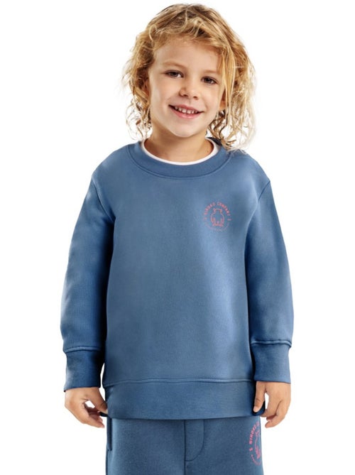 Sudadera de cuello redondo niño lifestyle niños y niñas glob - Kiabi