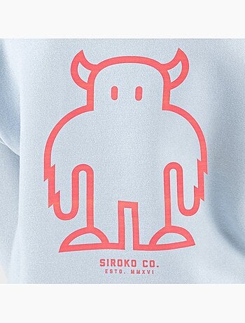Sudadera de cuello redondo niño lifestyle niños y niñas gummy