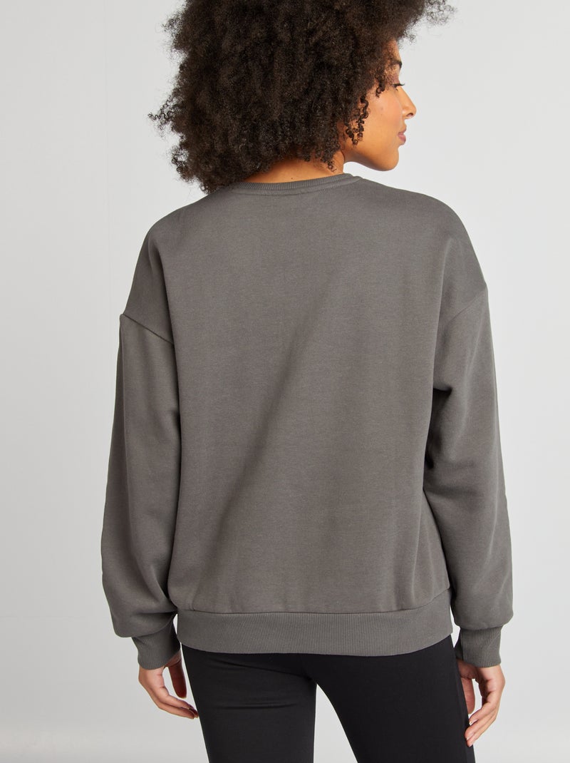 Sudadera de cuello redondo 'Only Maternity' GRIS - Kiabi