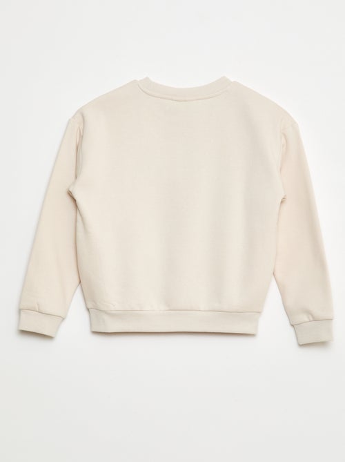 Sudadera de cuello redondo 'Stitch' - Kiabi