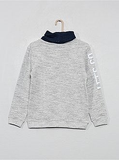 Sudadera de cuello vuelto - Kiabi