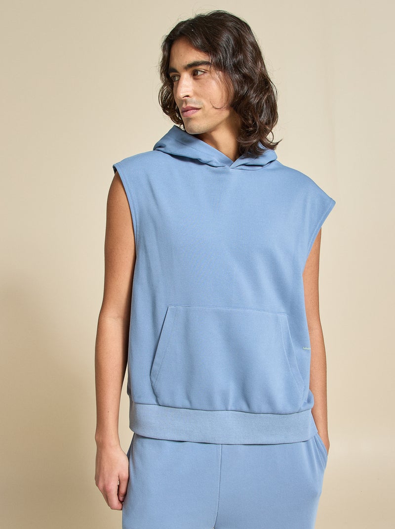 Sudadera de deporte sin mangas - (ekstract) Azul - Kiabi