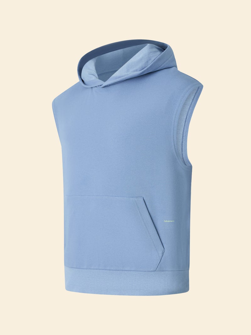 Sudadera de deporte sin mangas - (ekstract) Azul - Kiabi