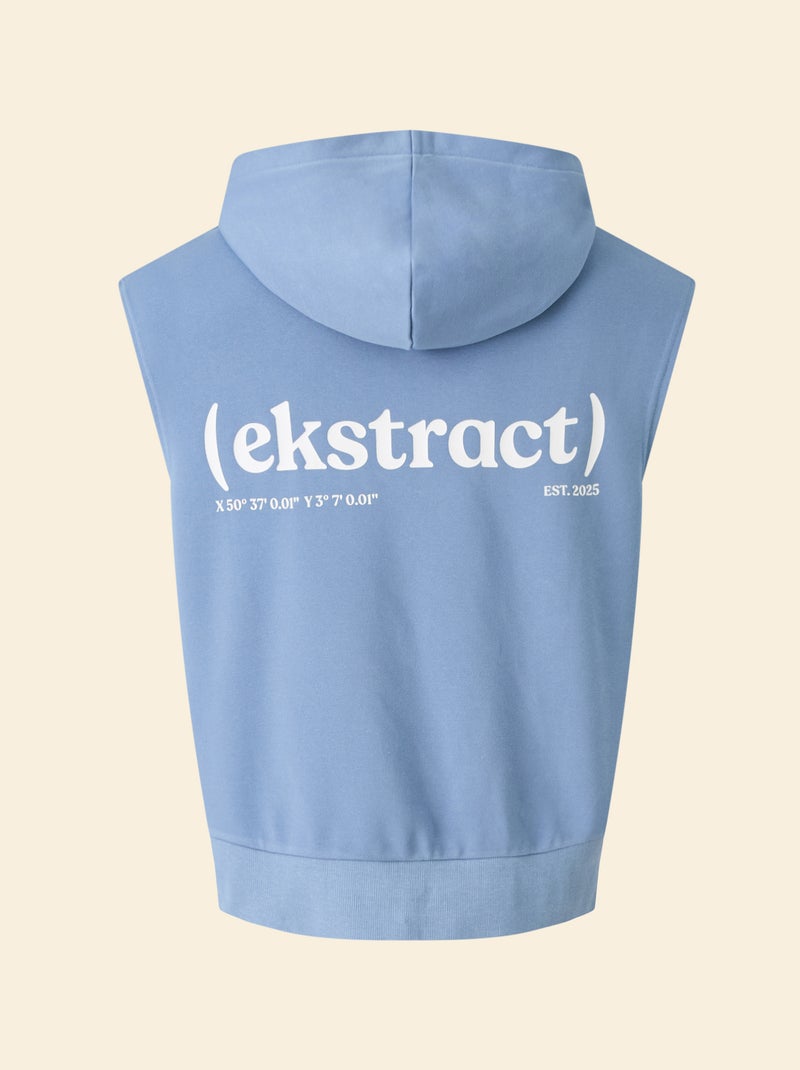 Sudadera de deporte sin mangas - (ekstract) Azul - Kiabi