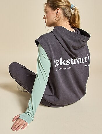 Sudadera de deporte sin mangas - (ekstract)