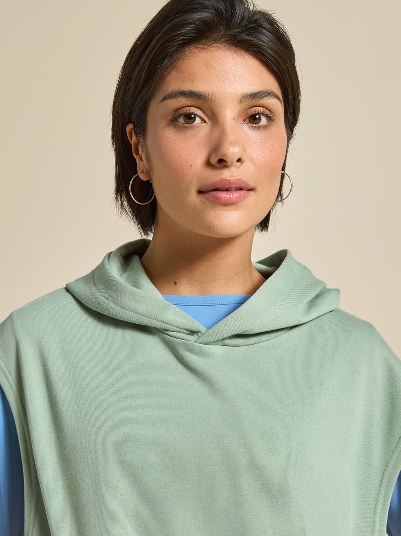 Sudadera de deporte sin mangas - (ekstract) Verde - Kiabi