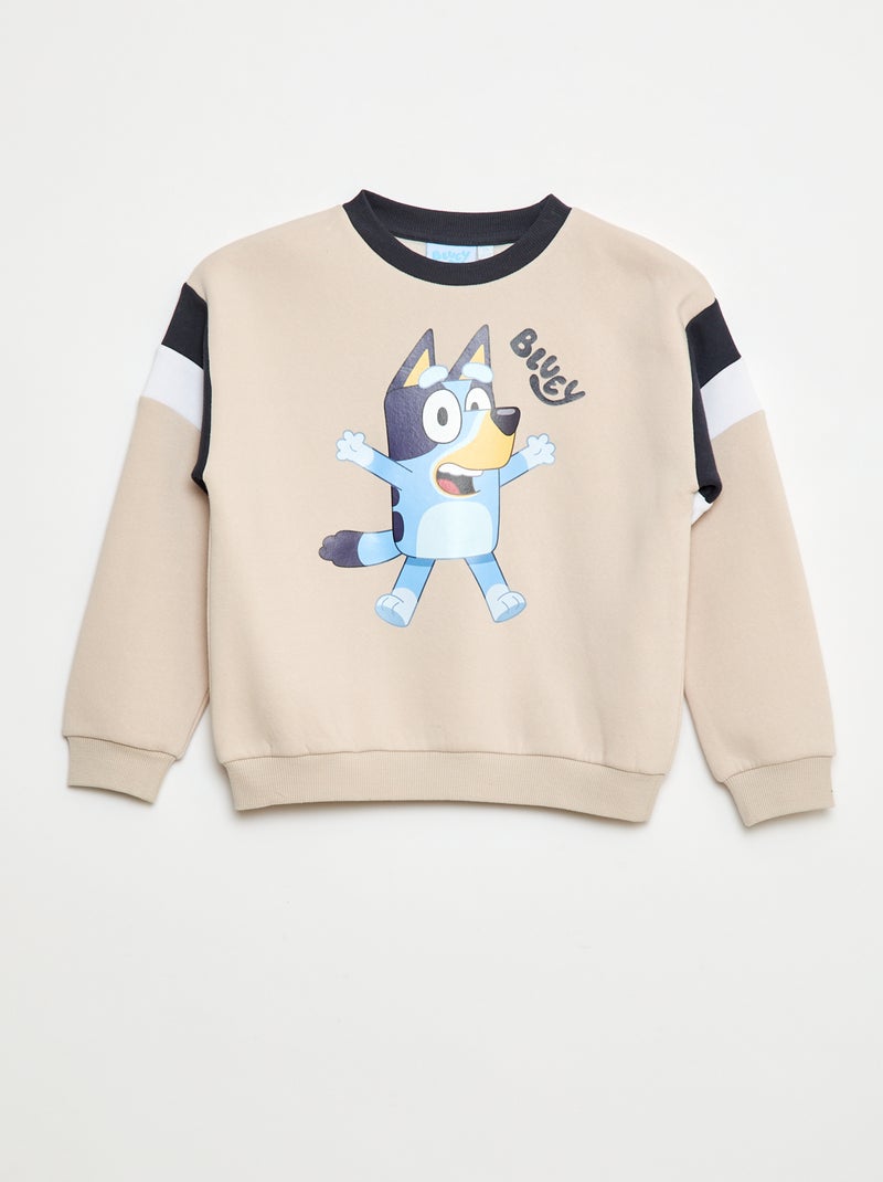 Sudadera de felpa 'Bluey' Beige - Kiabi