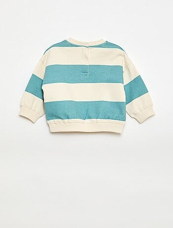 Sudadera de felpa bordada